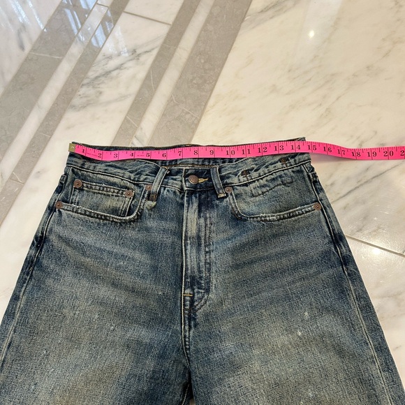 R13 X-Boyfriend BF Jeans in Clinton Blue size 23 - Picture 7 of 11